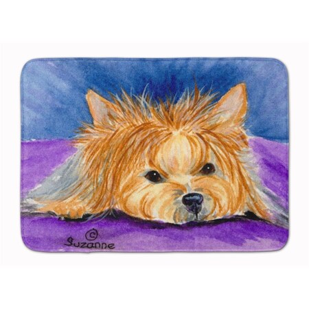 Carolines Treasures Yorkie Machine Washable Memory Foam Mat SS8749RUG